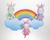 Peluche lapins crétins licorne - lapicorne rose sonore - 18 cm Blanc 5 - vertbaudet enfant 