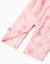 Combinaison en coton à fleurs et volants Rose clair 4 - vertbaudet enfant 