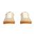 Baskets basses  à lacets Bone blanc cassé noir+Deep red off white candy gum 5 - vertbaudet enfant 