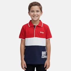 Garçon-T-shirt, polo, sous-pull-Polo manches courtes garçon imprimé