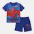 Ensemble garçon t-shirt manches courtes et short spiderman Bleu+Rouge 3 - vertbaudet enfant 