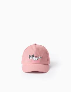 -Casquette en coton avec imprimé hello kitty
