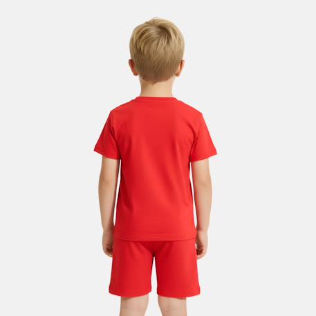 Ensemble garçon t-shirt manches courtes et short spiderman Bleu+Rouge 7 - vertbaudet enfant 