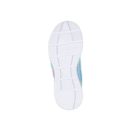 Baskets basses  à scratch Mermaid Dreams - fille Bleu multi+Lvmt levender multi 5 - vertbaudet enfant 