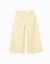 Pantalon en sergé de coton à jambe large Blanc+Jaune clair 6 - vertbaudet enfant 