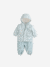 Ensemble pluie bébé garçon ciré et pantalon bleu grisé 1 - vertbaudet enfant 