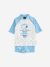 Maillot de bain anti UV Snoopy bleu ciel 1 - vertbaudet enfant 