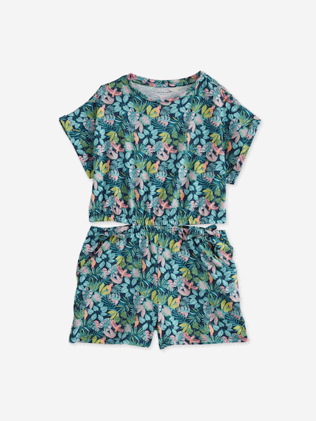 Combi short fille jersey écru+multicolore 5 - vertbaudet enfant 