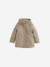 Parka fille 3 en 1 parka et coupe-vent imprimé fleurs kaki 1 - vertbaudet enfant 