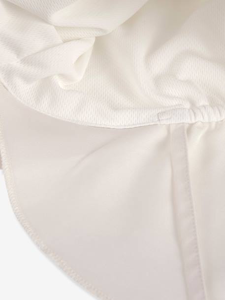 Casquette protège nuque anti-UV blanc 3 - vertbaudet enfant 