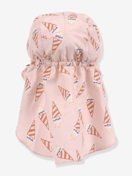 Casquette protège nuque anti-UV rose 2 - vertbaudet enfant 