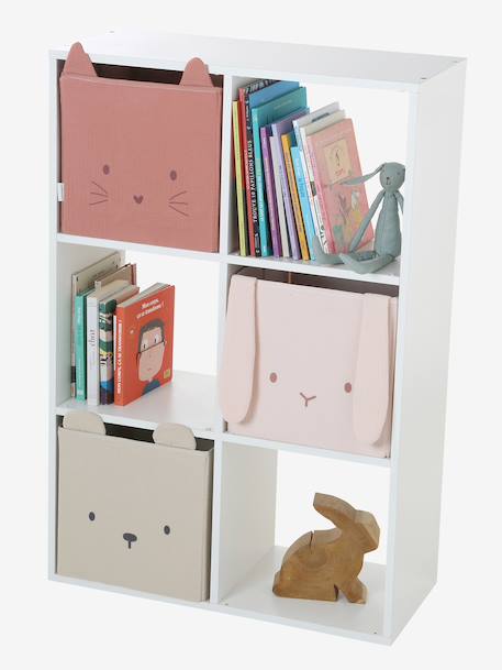 Meuble de rangement 6 cases BLANC 1 - vertbaudet enfant 