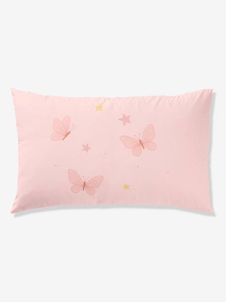 Parure housse de couette et taie d'oreiller rose pâle 7 - vertbaudet enfant 