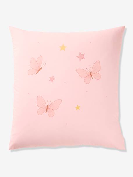Parure housse de couette et taie d'oreiller rose pâle 6 - vertbaudet enfant 