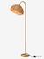 Lampadaire rotin fleur métal doré 4 - vertbaudet enfant 