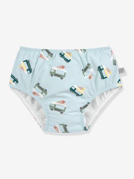 Maillot de bain couche Camion bleu 1 - vertbaudet enfant 