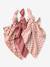 Lot 3 langes bébé gaze coton rose imprimé 1 - vertbaudet enfant 