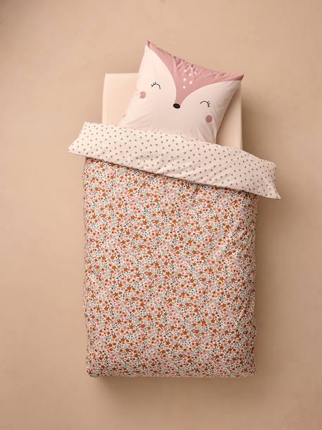Parure enfant Magicouette RETROFLOWER blanc imprimé 2 - vertbaudet enfant 