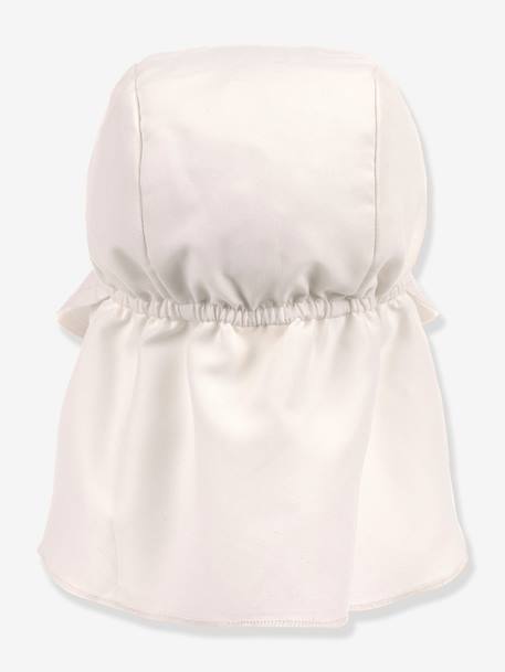 Casquette protège nuque anti-UV blanc 2 - vertbaudet enfant 