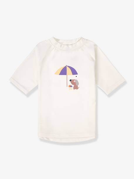 T-shirt de bain bébé manches courtes blanc 1 - vertbaudet enfant 