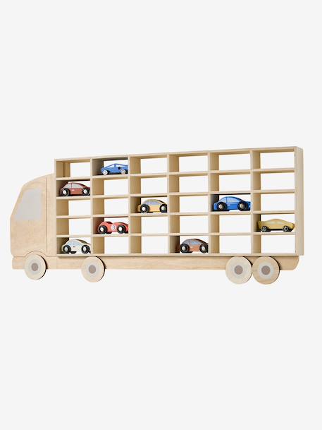 Rangement mural forme camion beige 2 - vertbaudet enfant 