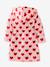 Peignoir en coton imprimé coeurs rose imprimé 2 - vertbaudet enfant 