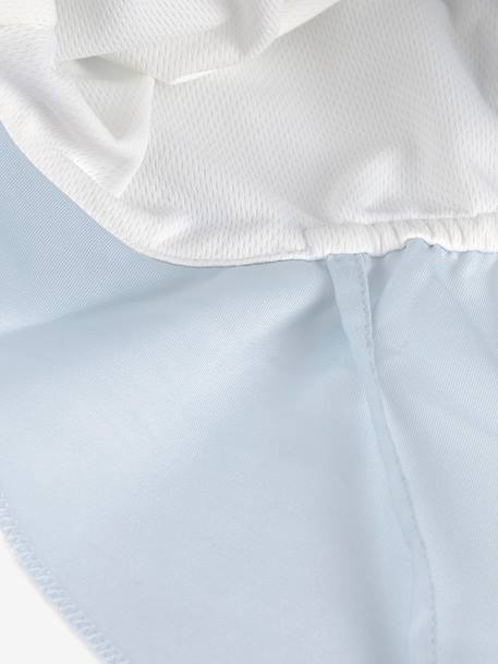 Casquette protège nuque UV bébé bleu 3 - vertbaudet enfant 
