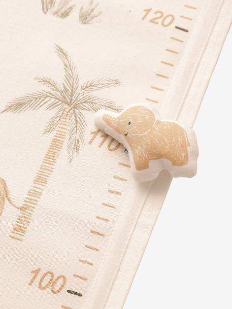 Toise enfant en coton motif animaux beige 4 - vertbaudet enfant 