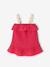 Ensemble robe bandana bébé fille framboise 3 - vertbaudet enfant 