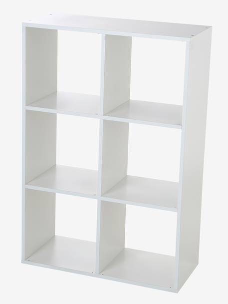Meuble de rangement 6 cases BLANC 2 - vertbaudet enfant 