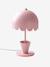 Lampe à poser en métal inclinable rose pâle 3 - vertbaudet enfant 