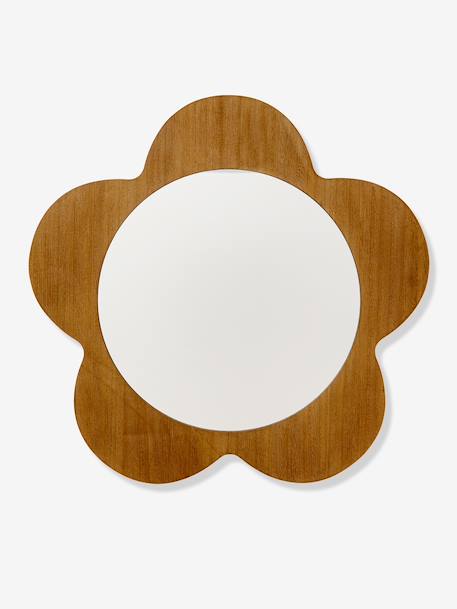 Miroir mural bois forme fleur bois 2 - vertbaudet enfant 