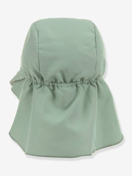 Casquette protège nuque anti-UV vert 2 - vertbaudet enfant 