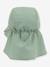 Casquette protège nuque anti-UV vert 2 - vertbaudet enfant 