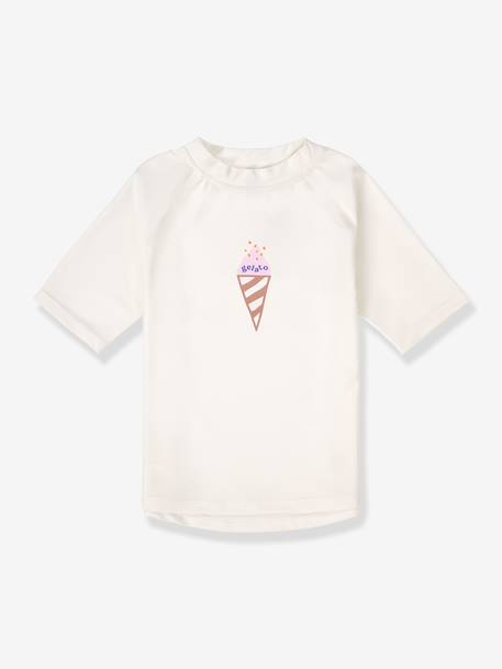 T-shirt anti-UV manches courtes blanc 1 - vertbaudet enfant 