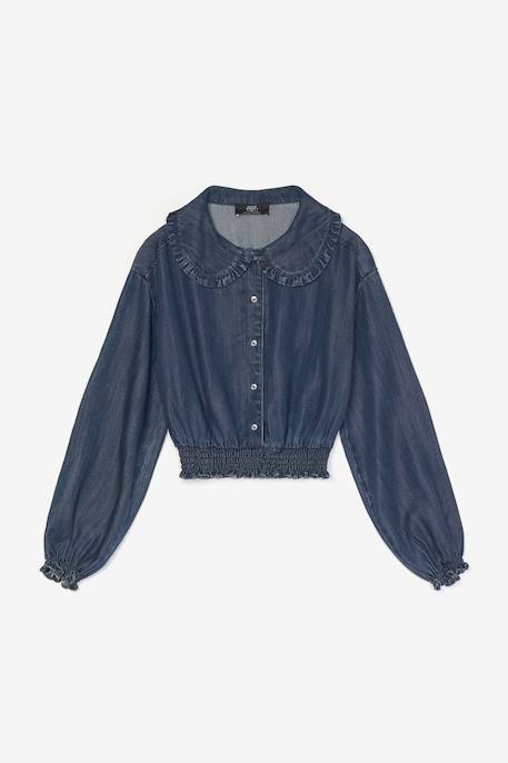Chemise macchigi Blue denim 1 - vertbaudet enfant 