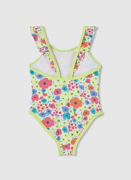 Maillot de bain pour fille imprimé fleurs Multicolore 2 - vertbaudet enfant 