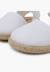 Espadrilles cérémonie nœud arrière en gros-grain Blanc+Écru 6 - vertbaudet enfant 
