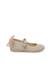 Chaussures babies cérémonie nœud de tulle Beige+Blanc+Menthe+Rose claire 1 - vertbaudet enfant 