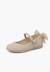 Chaussures babies cérémonie nœud de tulle Beige+Blanc+Menthe+Rose claire 2 - vertbaudet enfant 