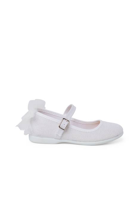 Chaussures babies cérémonie nœud de tulle Beige+Blanc+Menthe+Rose claire 7 - vertbaudet enfant 