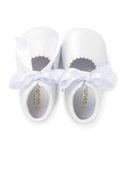 Chaussures à ruban pour cérémonies Blanc 6 - vertbaudet enfant 