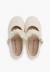 Chaussures babies cérémonie brazalet à fleurs Beige+Blanc 5 - vertbaudet enfant 