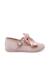 Chaussures babies cérémonie toile nœud satin Blanc+Ivoire+Rose claire 13 - vertbaudet enfant 