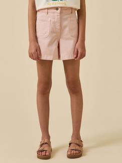 Short fille denim couleur  - vertbaudet enfant