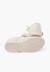 Chaussures babies cérémonie brazalet à fleurs Beige+Blanc 3 - vertbaudet enfant 