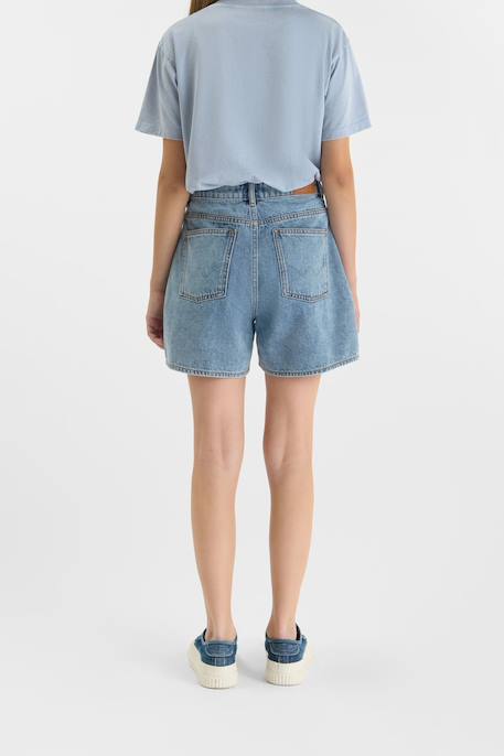 Short en jeans evagi Blue 4 - vertbaudet enfant 