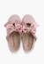 Chaussures babies cérémonie toile nœud satin Blanc+Ivoire+Rose claire 17 - vertbaudet enfant 