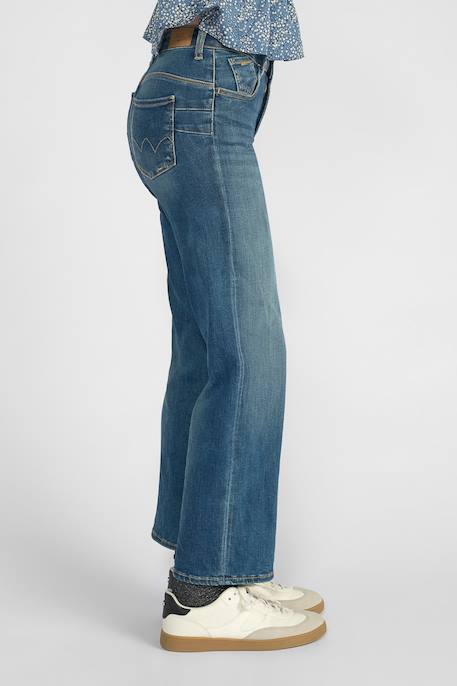 Jeans droite pulp slim, longueur 34 Blue 3 - vertbaudet enfant 