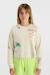 Sweat-shirt upagi Ivory 1 - vertbaudet enfant 